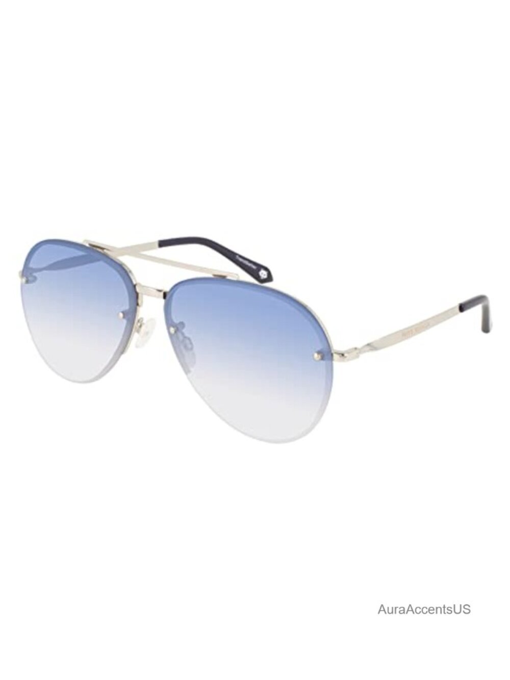 Pilot Aviator Sunglasses Rimless Polarized UV Protection Outdoor Unisex